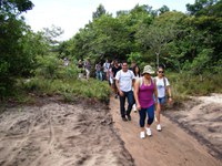 IEG promove excursão geológica à serra da Piraoca, em Alter do Chão