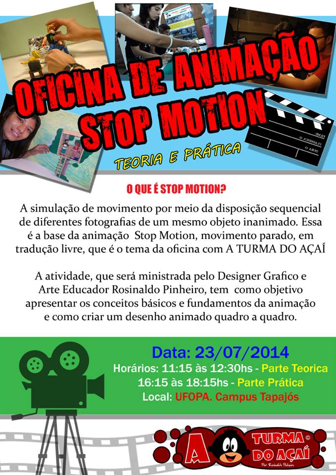 PROPPIT promove oficina de animação stop motion