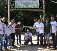 Com a iniciativa do Centro Acadêmico de Engenharia Florestal a Trilha da Tapera é inaugurada