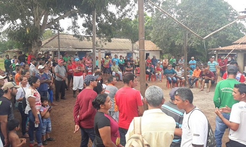 Docente da Ufopa participa de reunião do sindicato de trabalhadores rurais de Alenquer